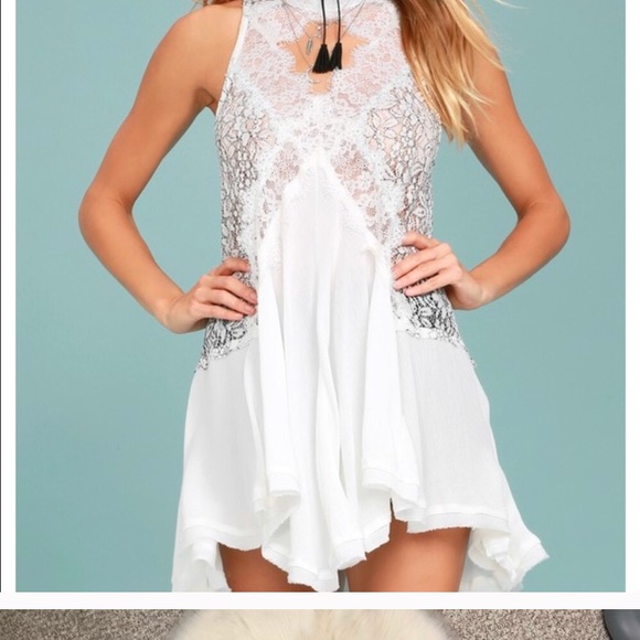 Free People Tell Tale Heart Lace Tunic - Picture 2 of 4